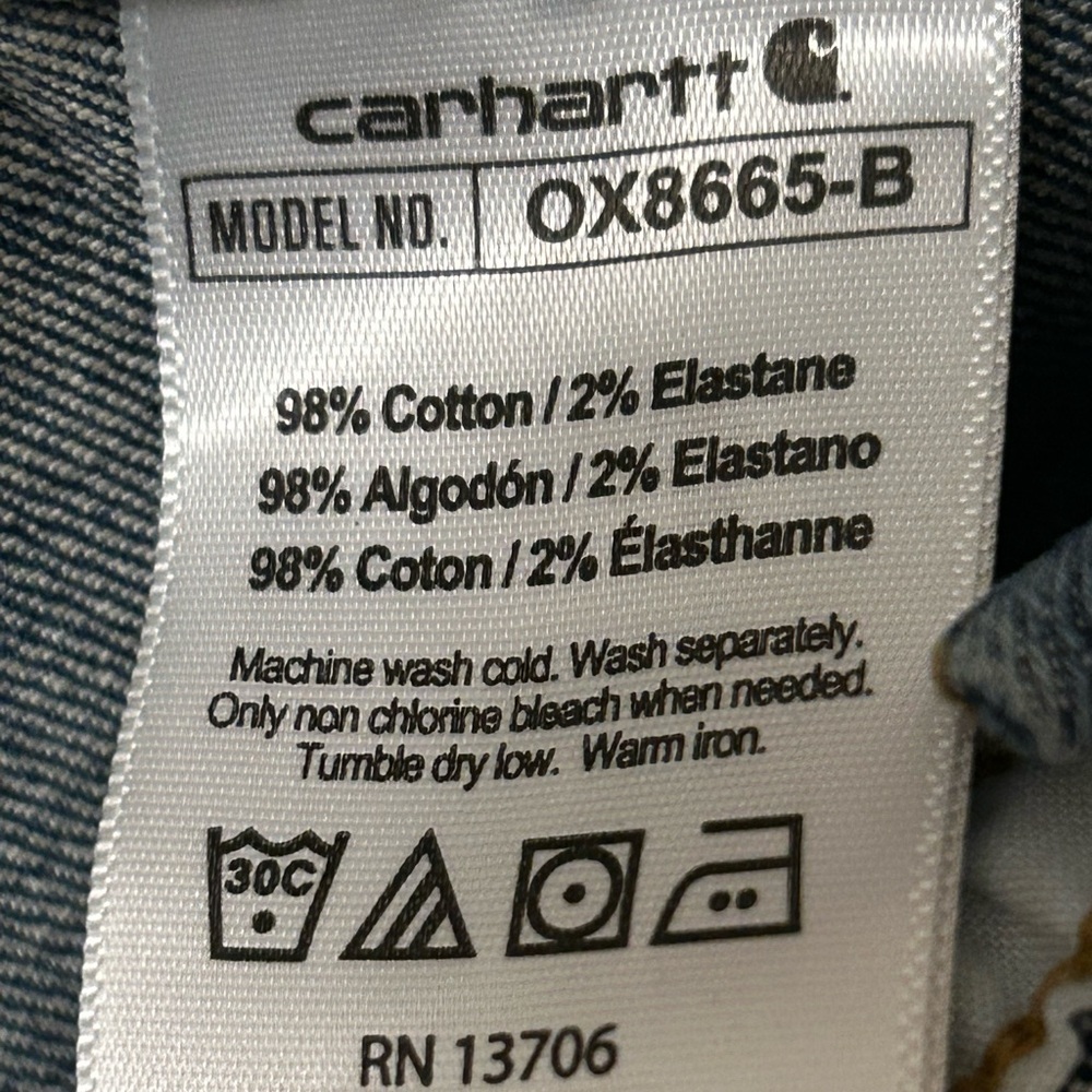 Carhartt Overalls And Onesie NWOT - Picture 5 of 10